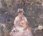 Berthe Morisot Lactation oil painting on canvas